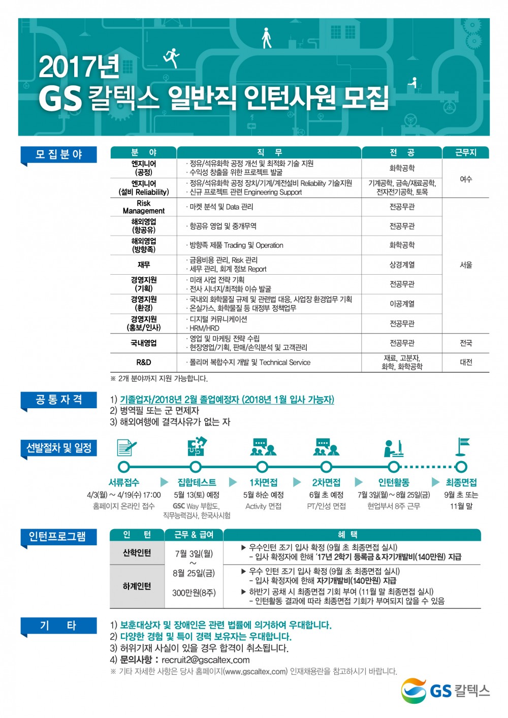 (GS칼텍스) 2017년 일반직 산학 및 하계 인턴사원 모집요강.jpg